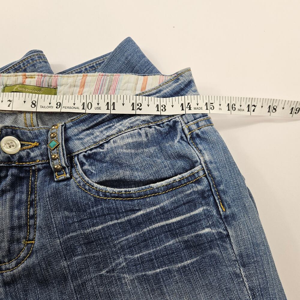 Y2k Euro Low-Rise Flared Jeans Fracomina - Size 30 - Picture 7 of 8